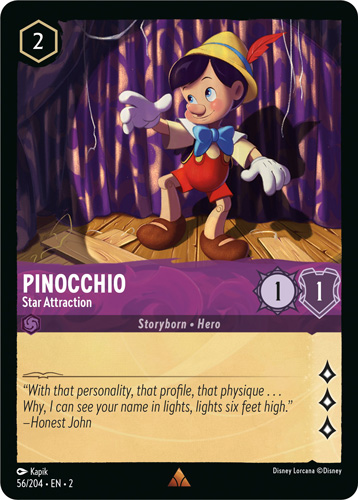 Pinocchio Star Attraction